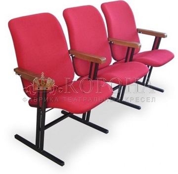 Кресла трехместные 04252 СТУДЕНТ 3М